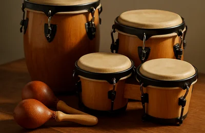 Traditionele percussie-instrumenten uit het Caribisch gebied